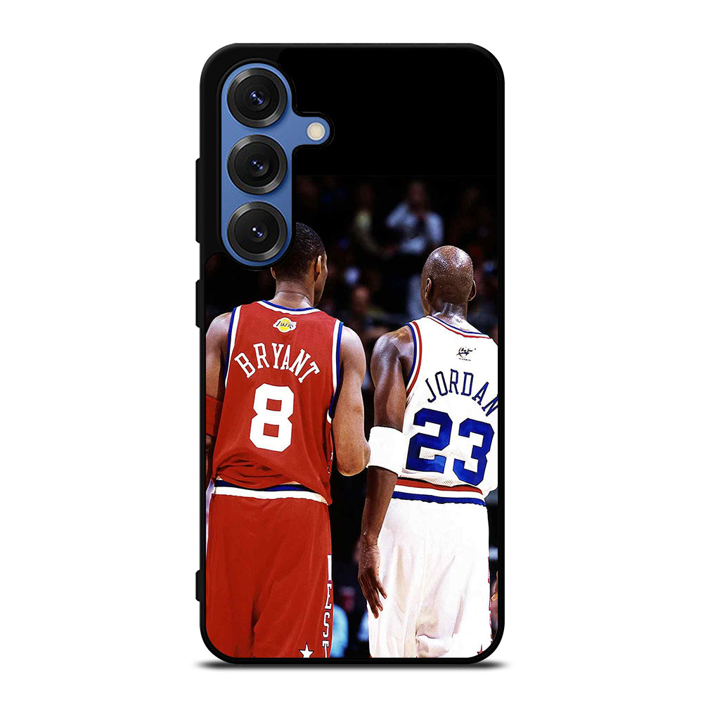 KOBE BRIANT X MICHAEL JORDAN BASKETBALL NBA Samsung Galaxy S25 Case Cover