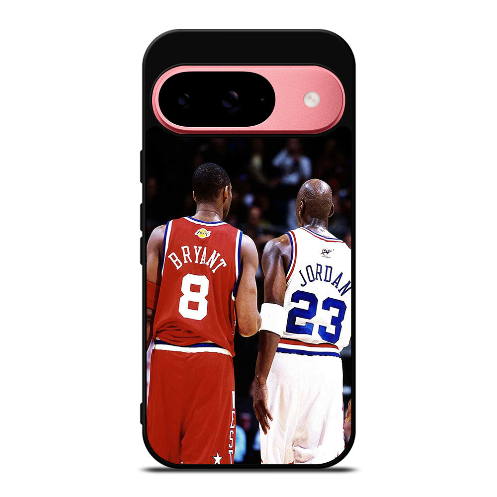 KOBE BRIANT X MICHAEL JORDAN BASKETBALL NBA Google Pixel 9 Case Cover