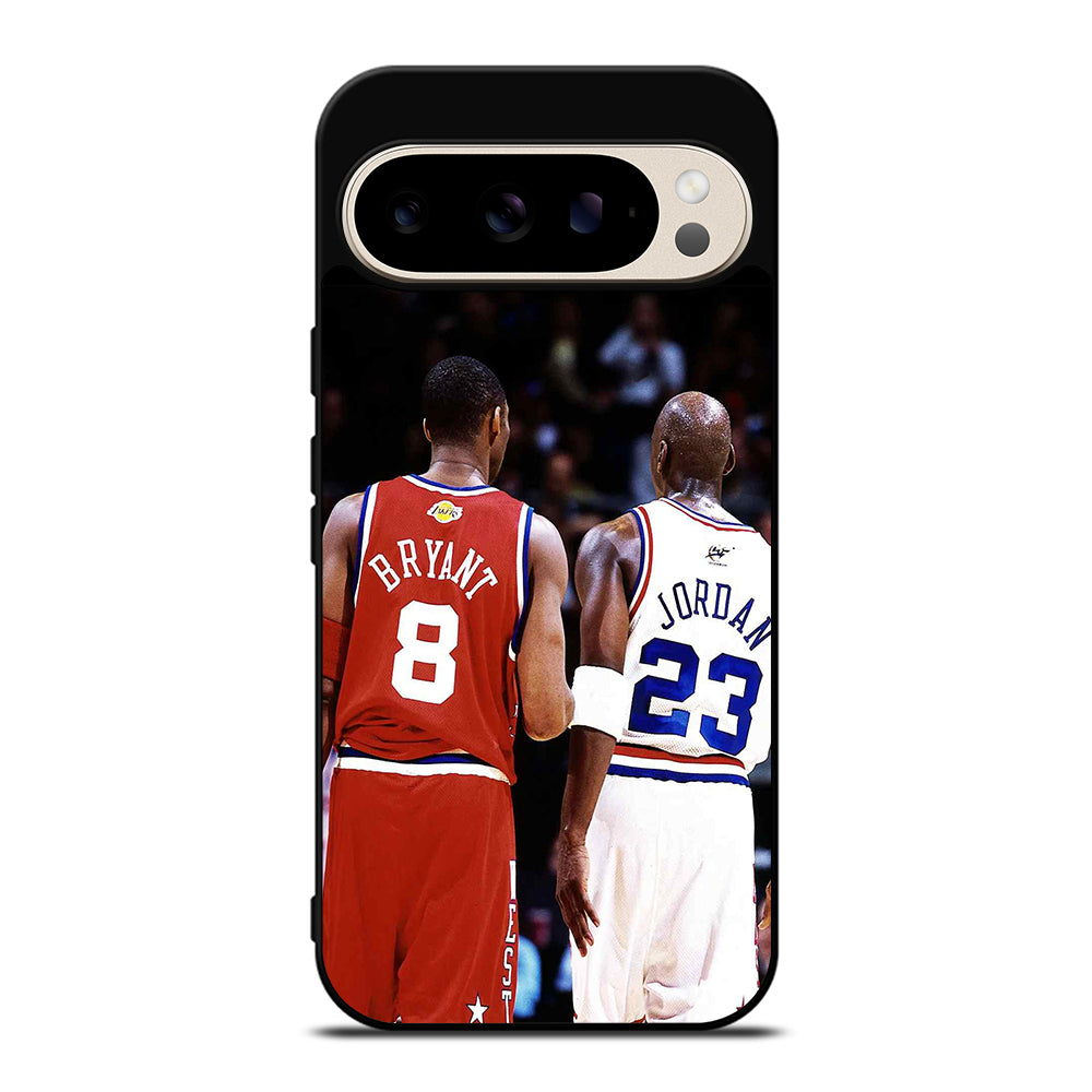 KOBE BRIANT X MICHAEL JORDAN BASKETBALL NBA Google Pixel 9 Pro Case Cover