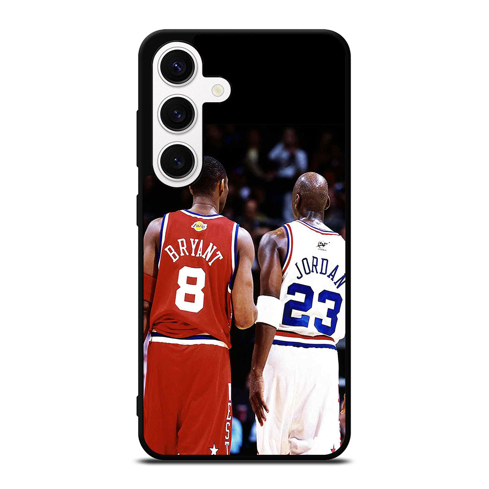 KOBE BRIANT X MICHAEL JORDAN BASKETBALL NBA Samsung Galaxy S24 Case Cover