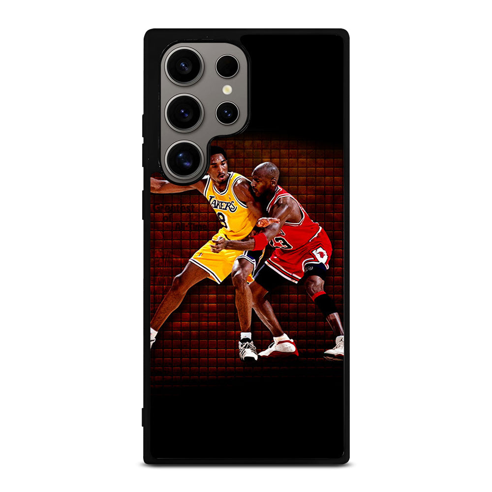 KOBE BRIANT X MICHAEL JORDAN BASKETBALL Samsung Galaxy S24 Ultra Case Cover