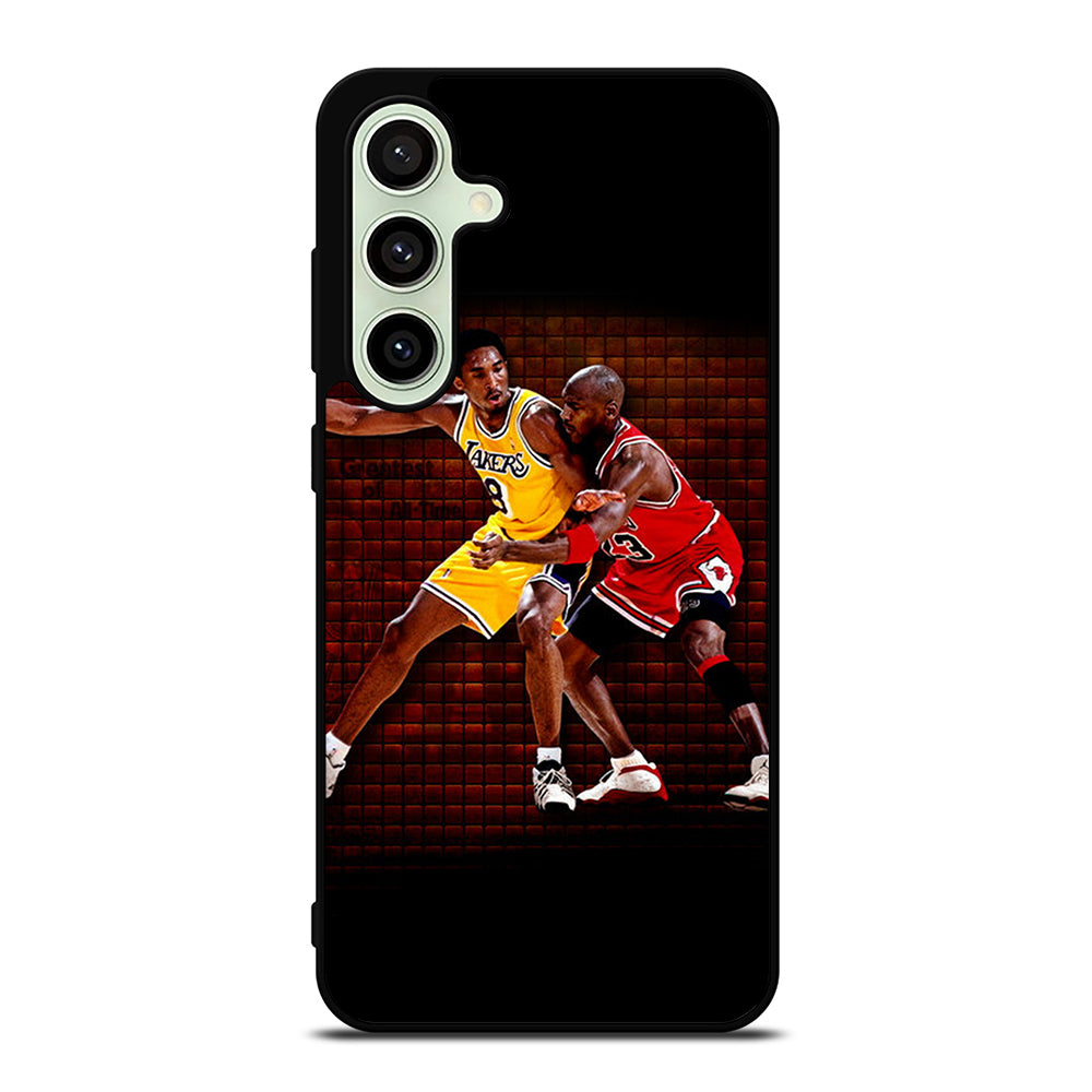 KOBE BRIANT X MICHAEL JORDAN BASKETBALL Samsung Galaxy S24 FE Case Cover