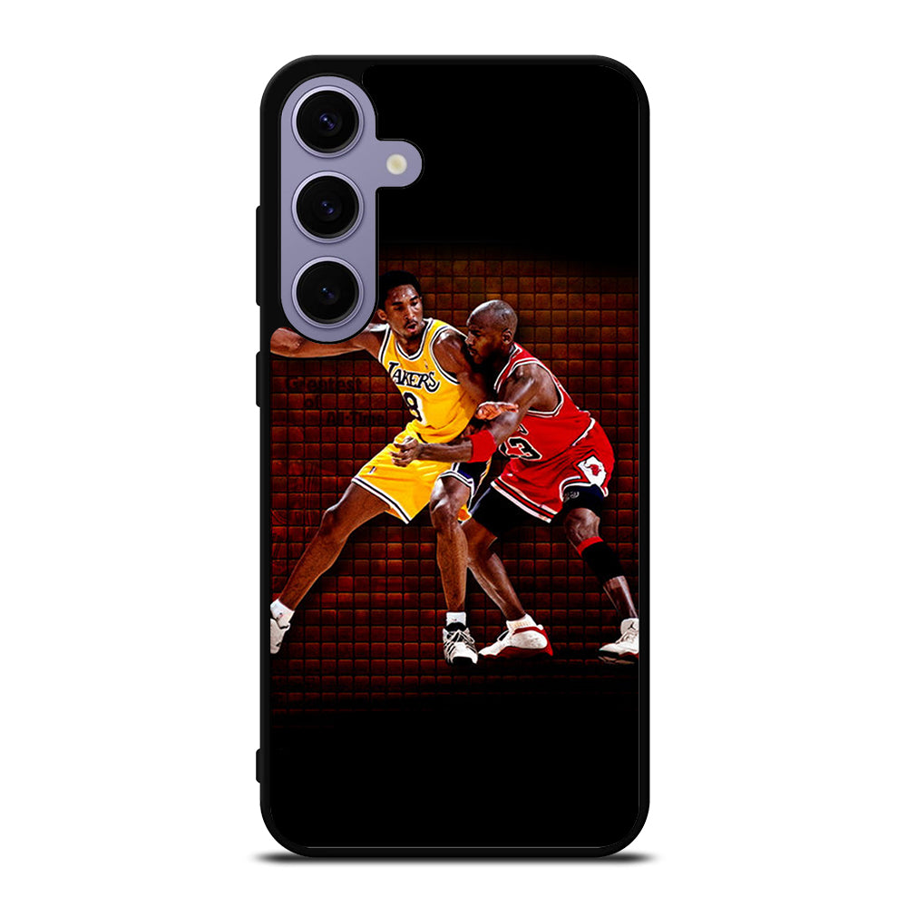 KOBE BRIANT X MICHAEL JORDAN BASKETBALL Samsung Galaxy S24 Plus Case Cover