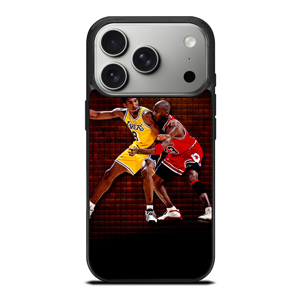 KOBE BRIANT X MICHAEL JORDAN BASKETBALL iPhone 17 Pro Case Cover