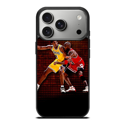 KOBE BRIANT X MICHAEL JORDAN BASKETBALL iPhone 17 Pro Case Cover