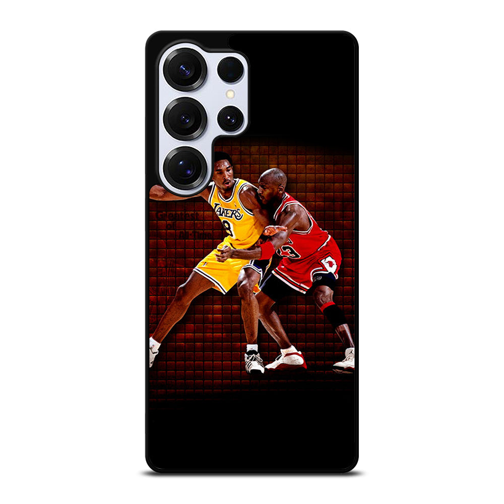 KOBE BRIANT X MICHAEL JORDAN BASKETBALL Samsung Galaxy S25 Ultra Case Cover