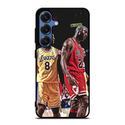 KOBE BRIANT X MICHAEL JORDAN NBA Samsung Galaxy S25 Case Cover