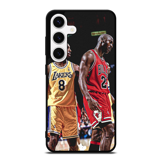 KOBE BRIANT X MICHAEL JORDAN NBA Samsung Galaxy S24 Case Cover