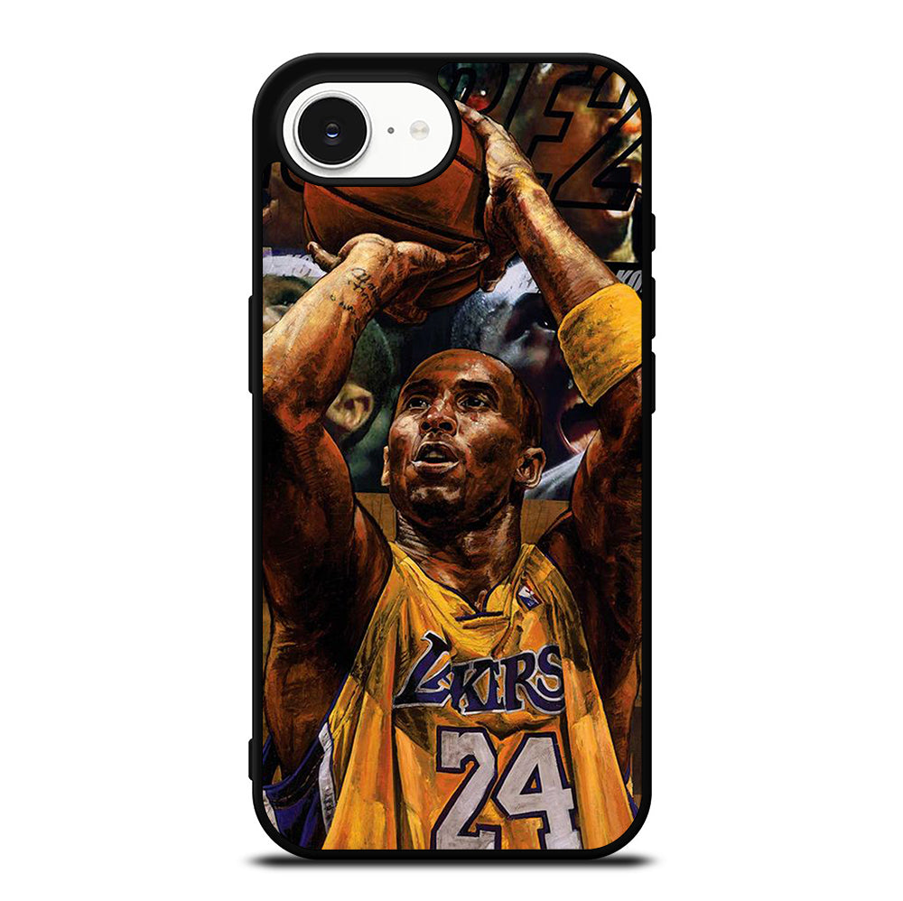 KOBE BRYANT ART NBA iPhone 16e Case Cover