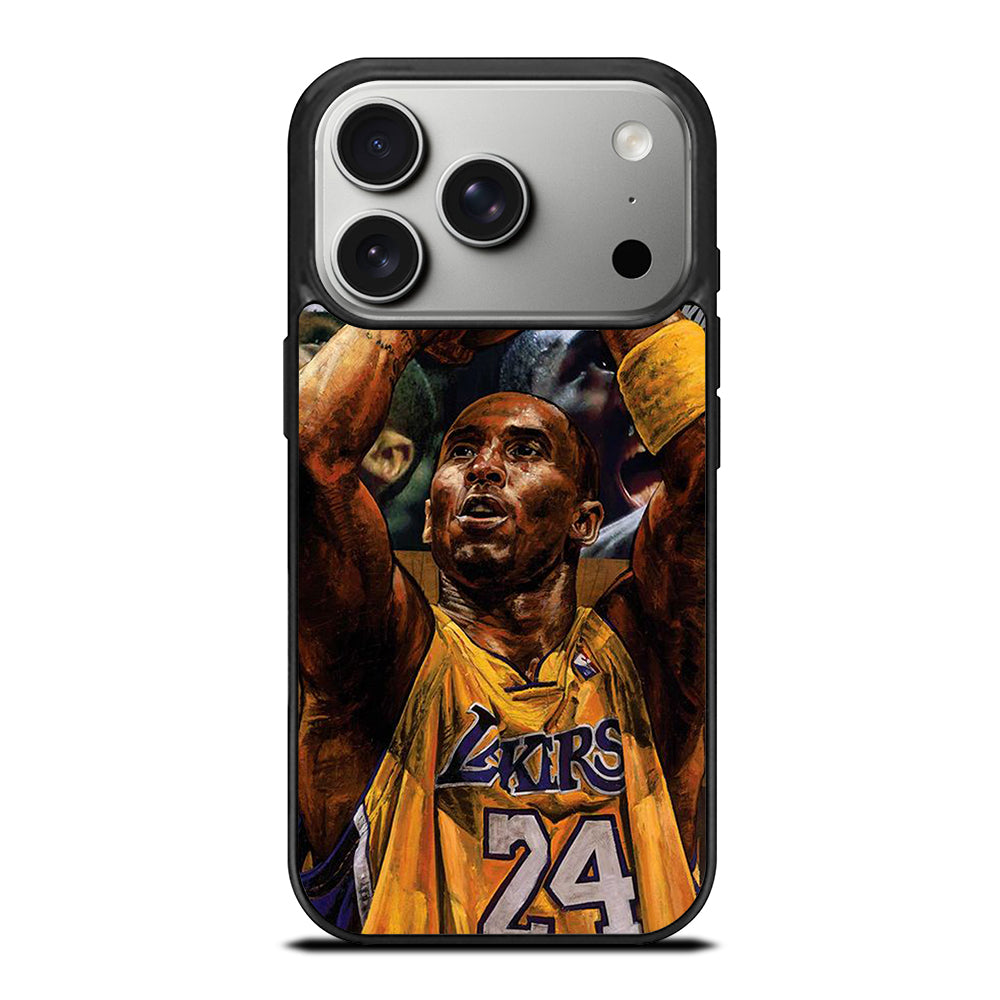 KOBE BRYANT ART NBA iPhone 17 Pro Case Cover