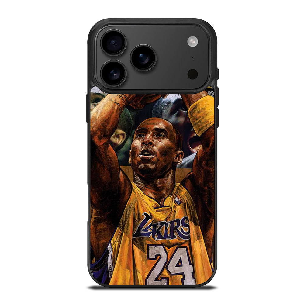 KOBE BRYANT ART NBA iPhone 17 Pro Max Case Cover