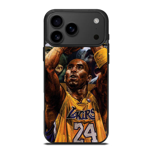 KOBE BRYANT ART NBA iPhone 17 Pro Max Case Cover
