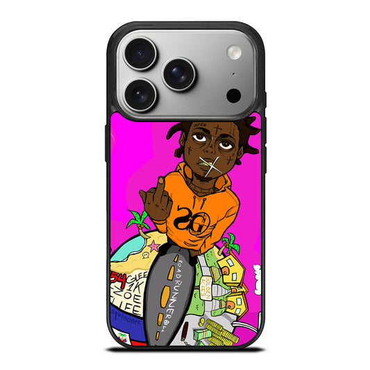 KODAK BLACK RAPPER CARTOON iPhone 17 Pro Case Cover