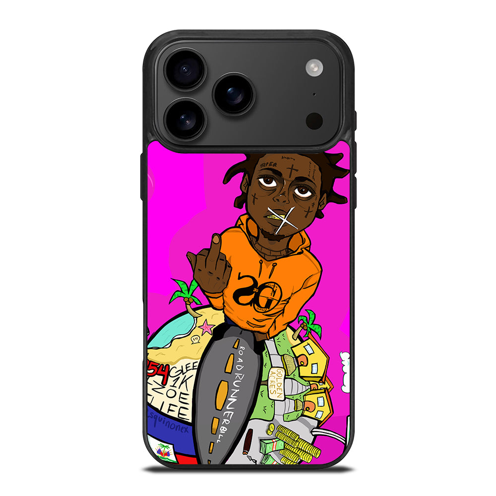 KODAK BLACK RAPPER CARTOON iPhone 17 Pro Max Case Cover