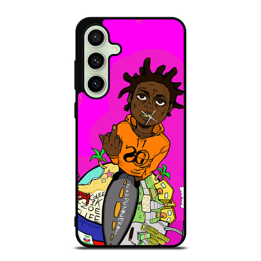 KODAK BLACK RAPPER CARTOON Samsung Galaxy S24 FE Case Cover