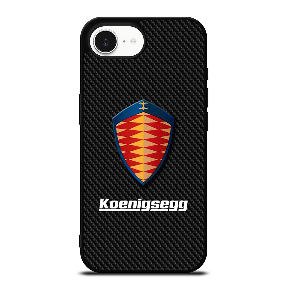 KOENIGSEGG CARBON iPhone 16e Case Cover