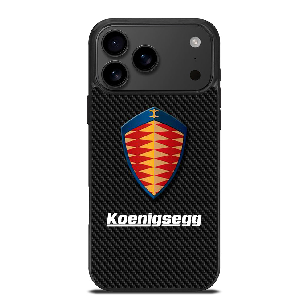 KOENIGSEGG CARBON iPhone 17 Pro Max Case Cover