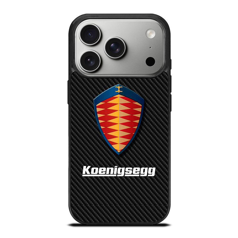 KOENIGSEGG CARBON iPhone 17 Pro Case Cover
