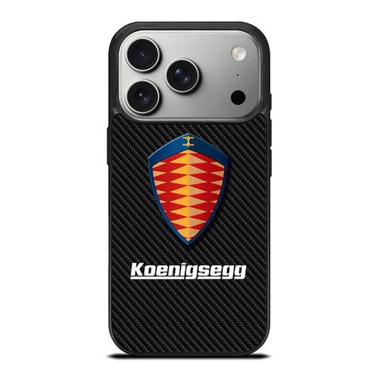 KOENIGSEGG CARBON iPhone 17 Pro Case Cover