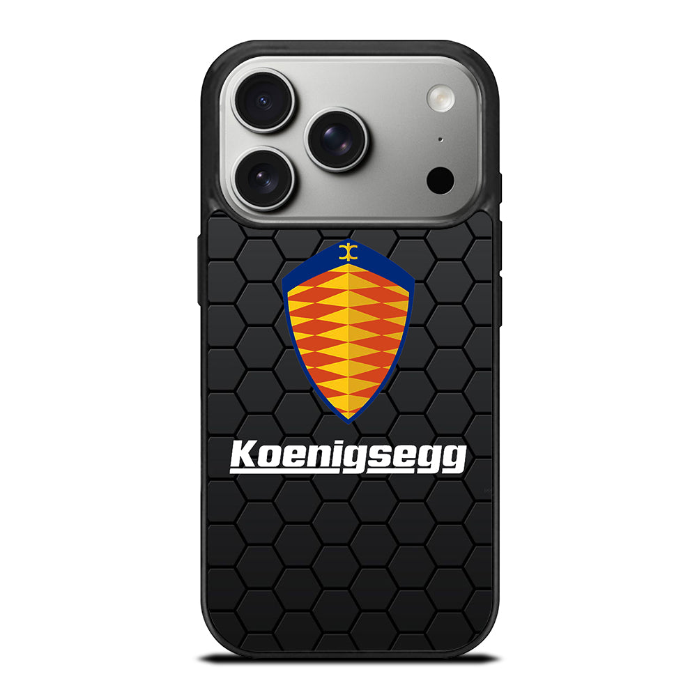 KOENIGSEGG HEXAGON iPhone 17 Pro Case Cover