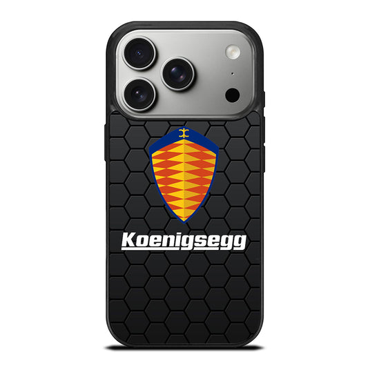 KOENIGSEGG HEXAGON iPhone 17 Pro Case Cover