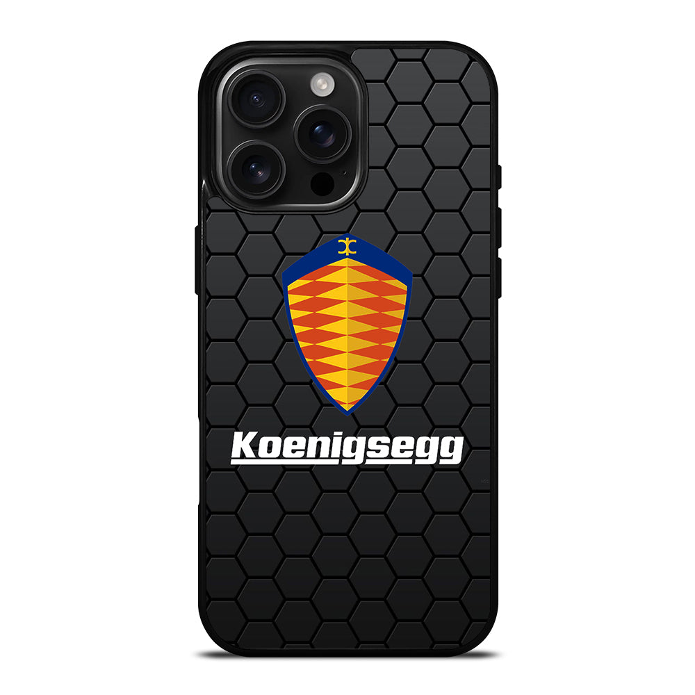 KOENIGSEGG HEXAGON iPhone 16 Pro Max Case Cover