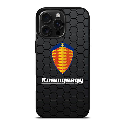 KOENIGSEGG HEXAGON iPhone 16 Pro Max Case Cover