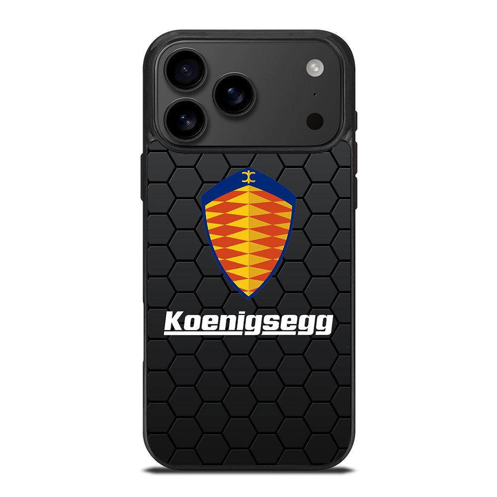 KOENIGSEGG HEXAGON iPhone 17 Pro Max Case Cover