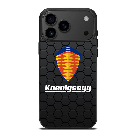 KOENIGSEGG HEXAGON iPhone 17 Pro Max Case Cover