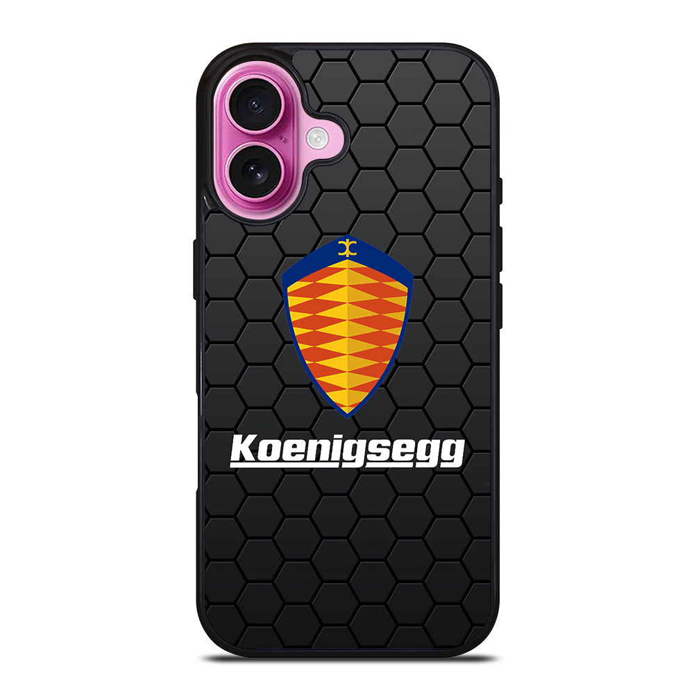 KOENIGSEGG HEXAGON iPhone 16 Plus Case Cover