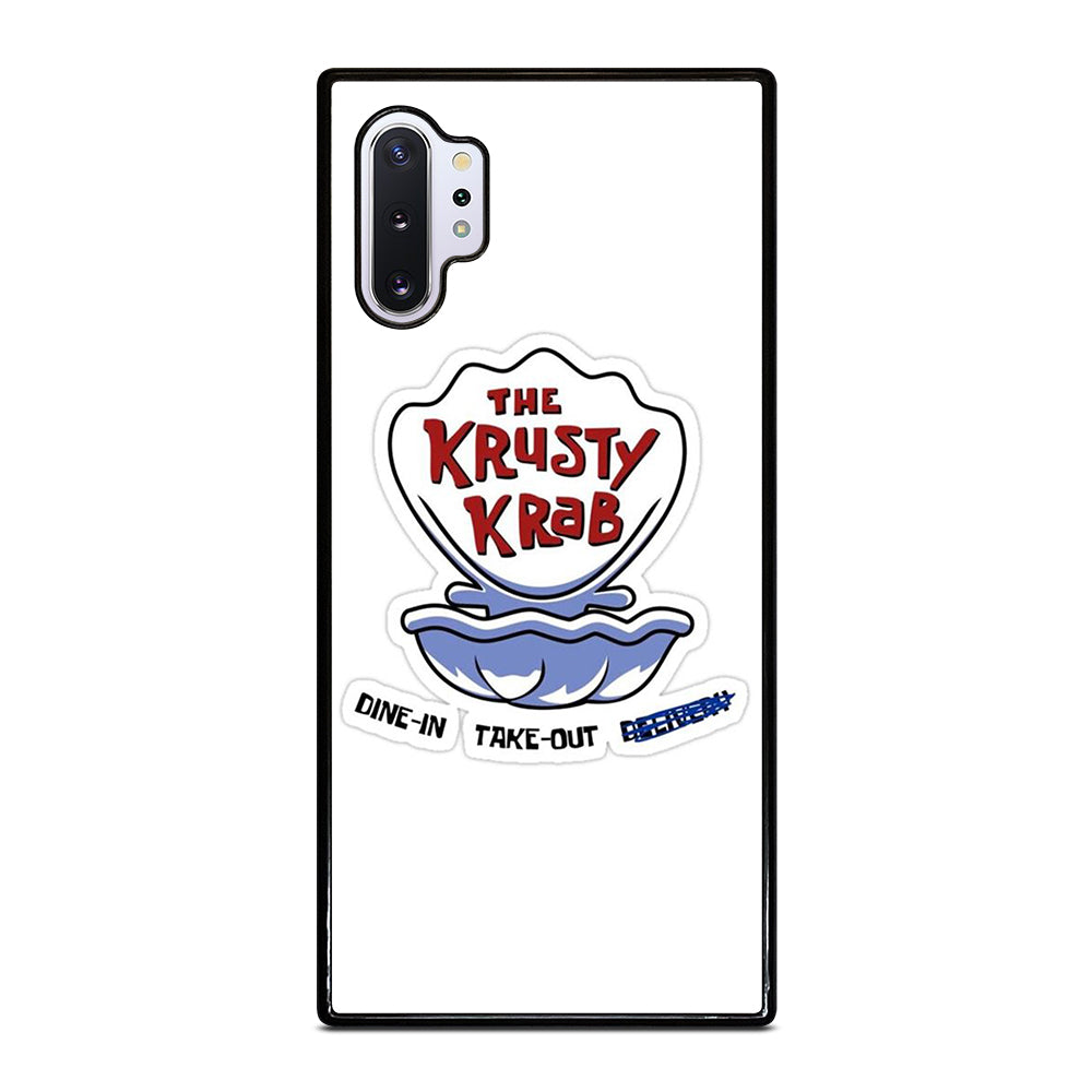KRUSTY CRAB SPONGEBOB LOGO Samsung Galaxy Note 10 Plus Case Cover