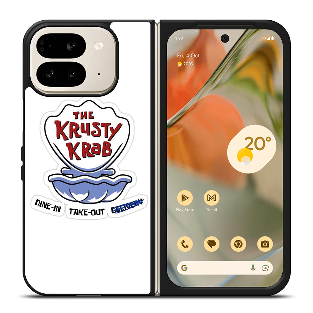 KRUSTY CRAB SPONGEBOB LOGO Google Pixel 9 Pro Fold Case Cover