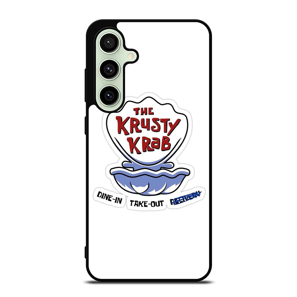 KRUSTY CRAB SPONGEBOB LOGO Samsung Galaxy S24 FE Case Cover