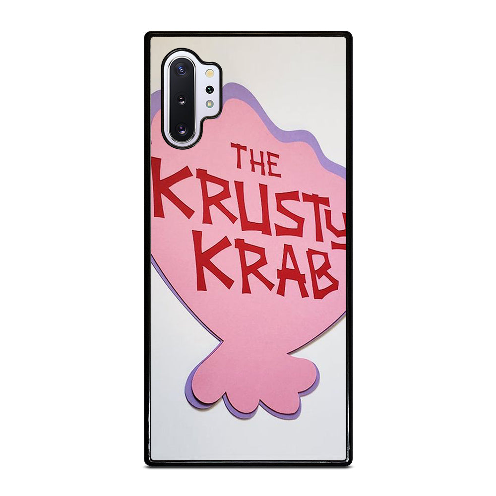 KRUSTY CRAB SPONGEBOB LOGO 2 Samsung Galaxy Note 10 Plus Case Cover