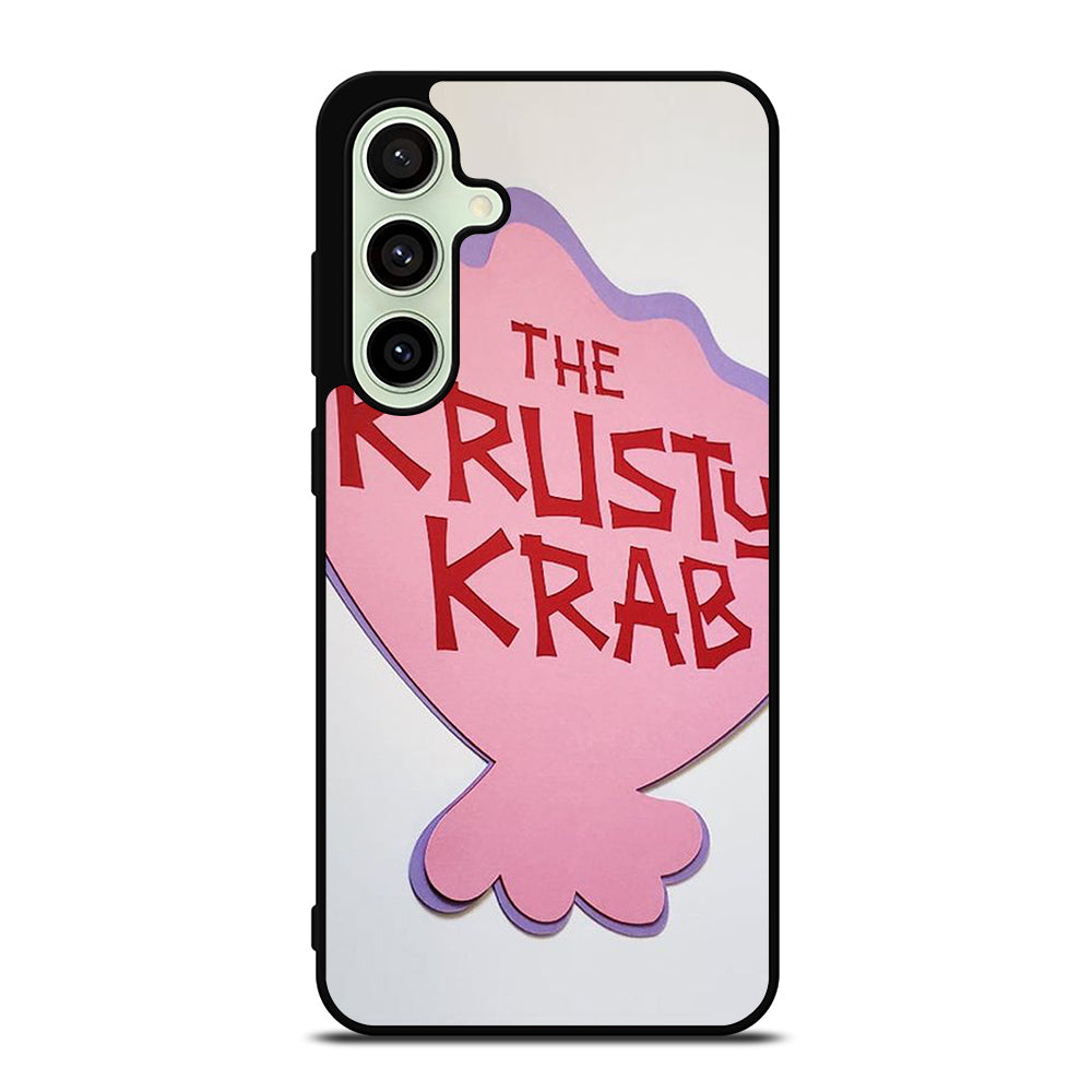 KRUSTY CRAB SPONGEBOB LOGO 2 Samsung Galaxy S24 FE Case Cover