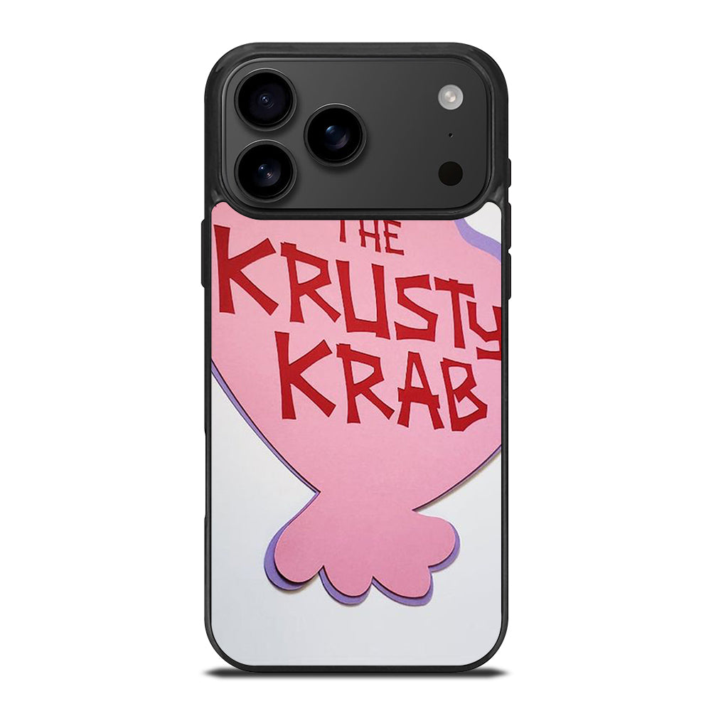 KRUSTY CRAB SPONGEBOB LOGO 2 iPhone 17 Pro Max Case Cover