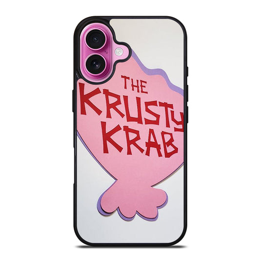 KRUSTY CRAB SPONGEBOB LOGO 2 iPhone 16 Plus Case Cover