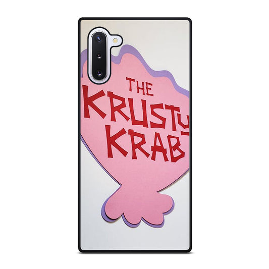 KRUSTY CRAB SPONGEBOB LOGO 2 Samsung Galaxy Note 10 Case Cover