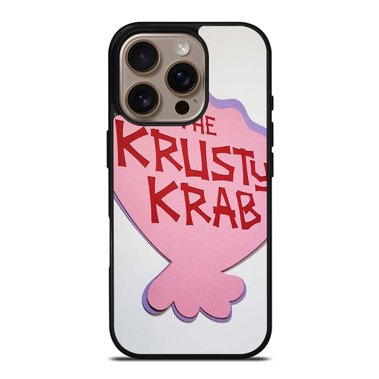 KRUSTY CRAB SPONGEBOB LOGO 2 iPhone 16 Pro Case Cover