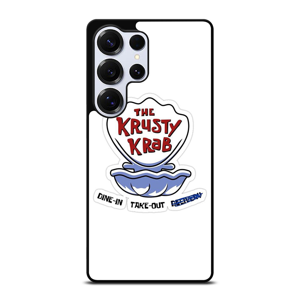 KRUSTY CRAB SPONGEBOB LOGO Samsung Galaxy S25 Ultra Case Cover