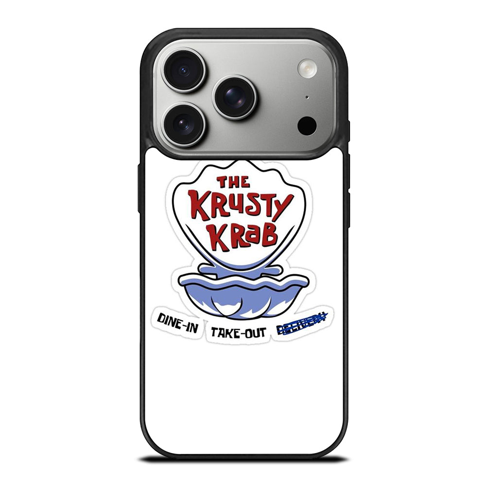 KRUSTY CRAB SPONGEBOB LOGO iPhone 17 Pro Case Cover