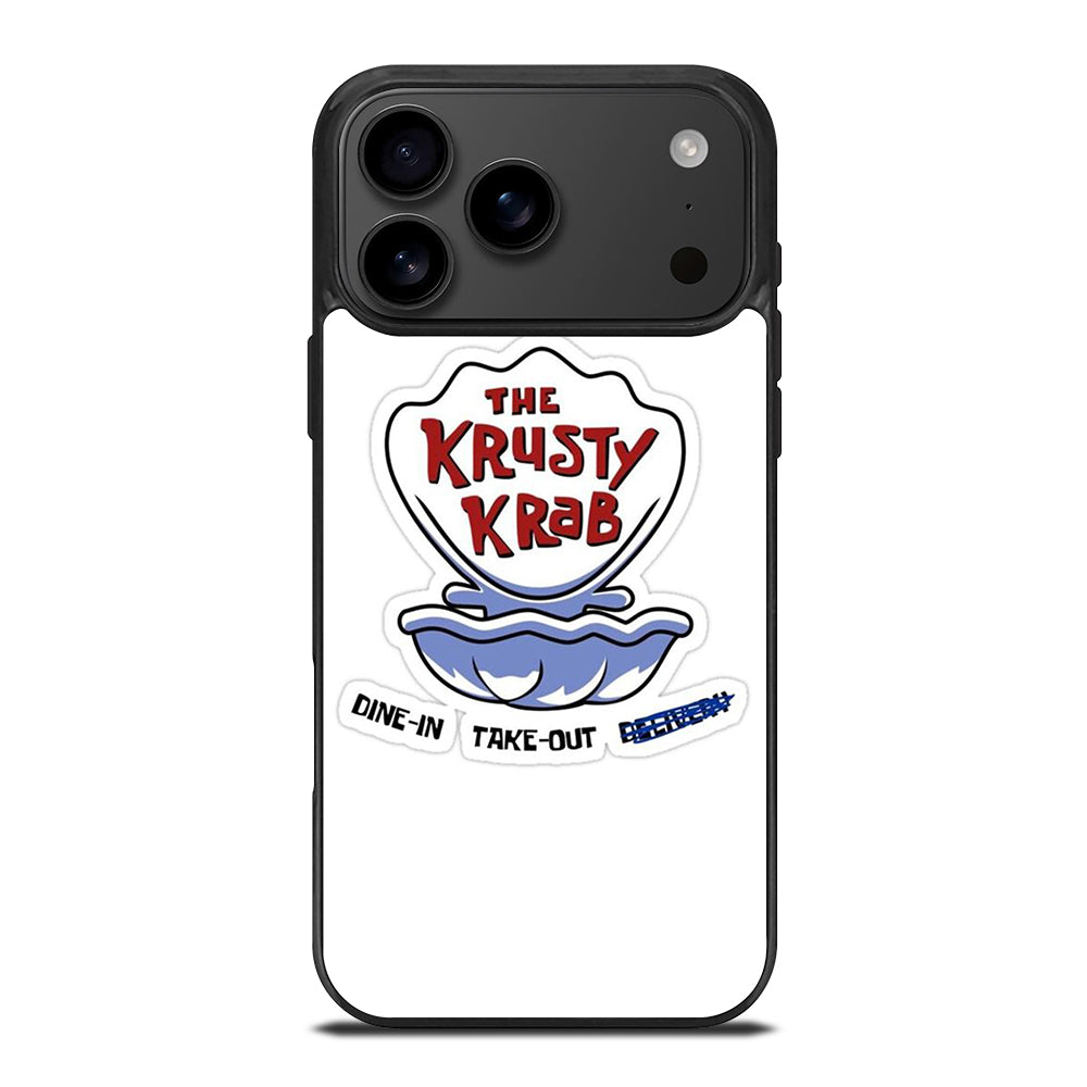 KRUSTY CRAB SPONGEBOB LOGO iPhone 17 Pro Max Case Cover