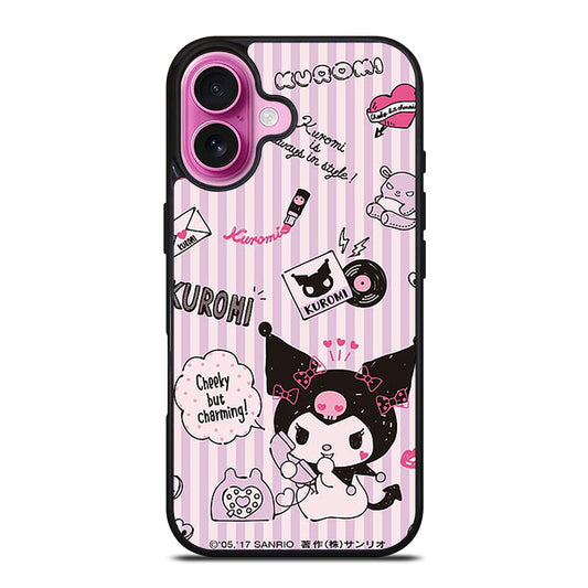 KUROMI ANIME 1 iPhone 16 Plus Case Cover
