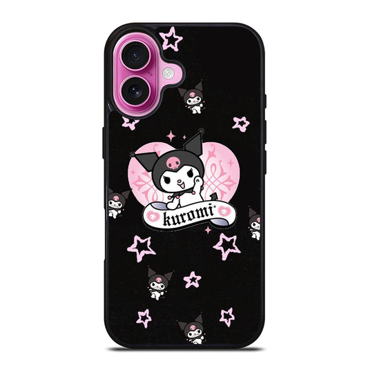 KUROMI CARTOON 1 iPhone 16 Plus Case Cover