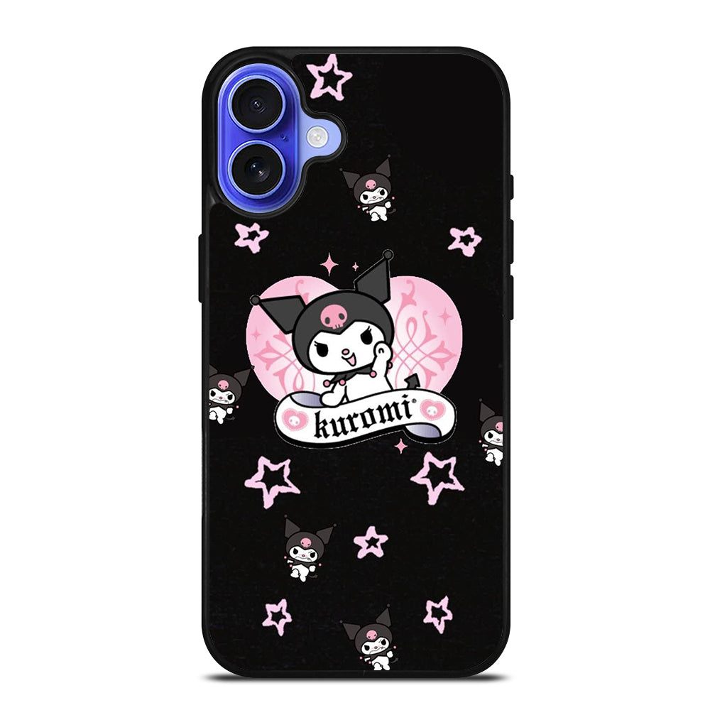 KUROMI CARTOON 1 iPhone 16 Case Cover