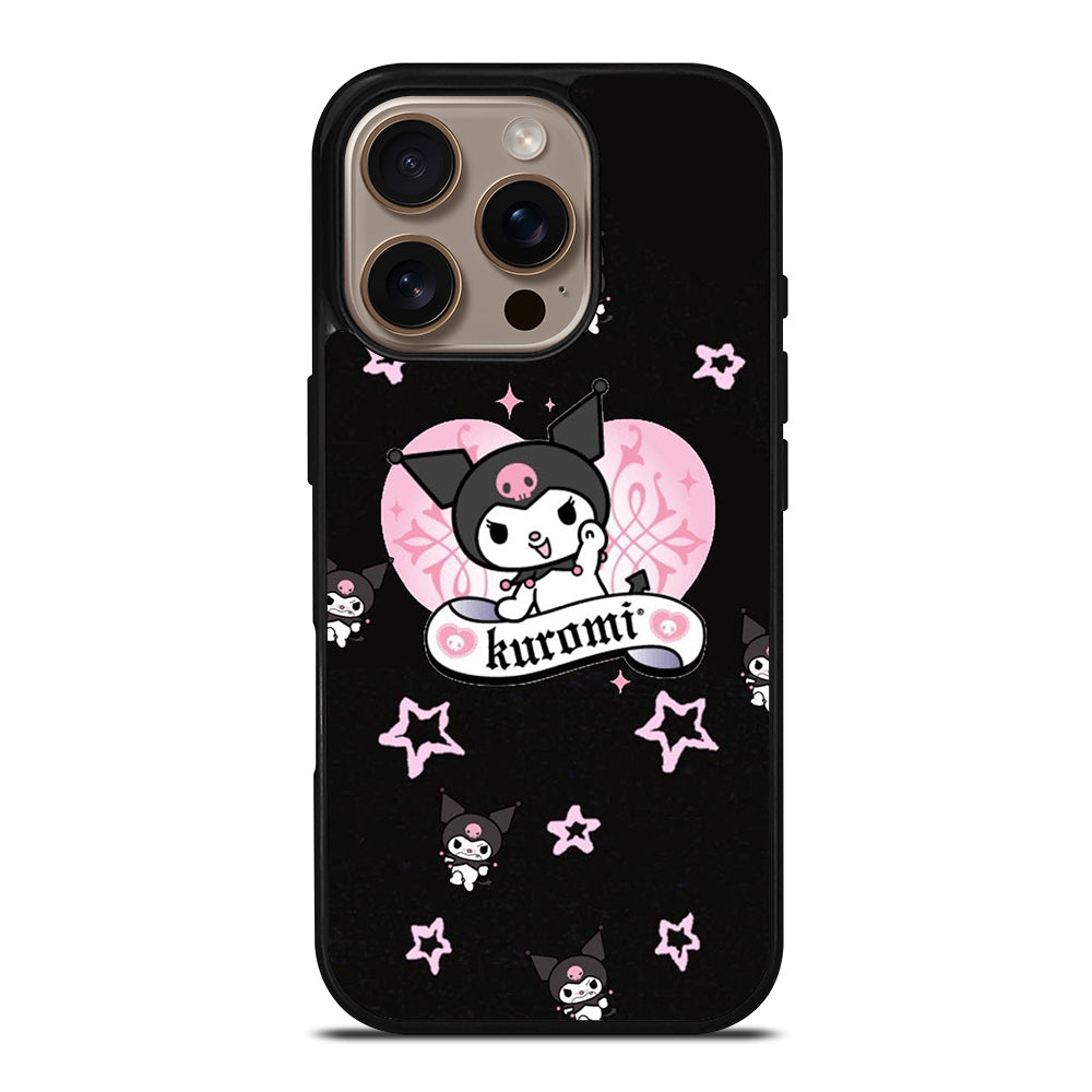 KUROMI CARTOON 1 iPhone 16 Pro Case Cover
