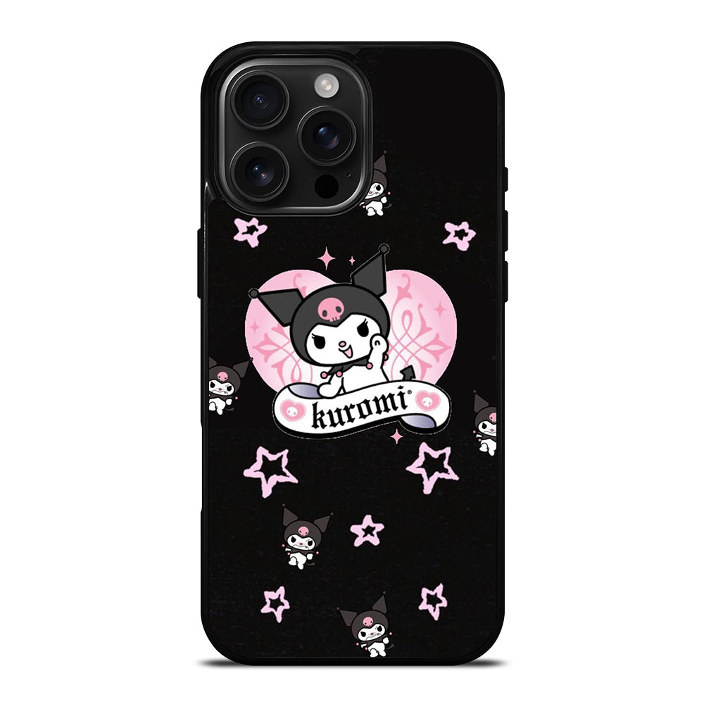 KUROMI CARTOON 1 iPhone 16 Pro Max Case Cover