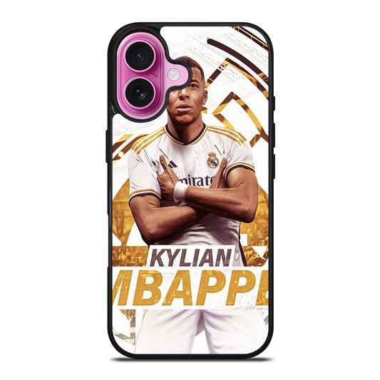 KYLIAN MBAPPE REAL MADRID 1 iPhone 16 Plus Case Cover