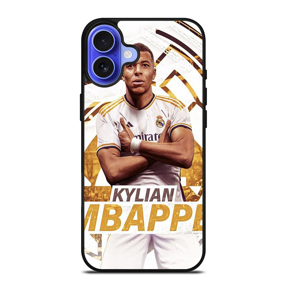 KYLIAN MBAPPE REAL MADRID 1 iPhone 16 Case Cover