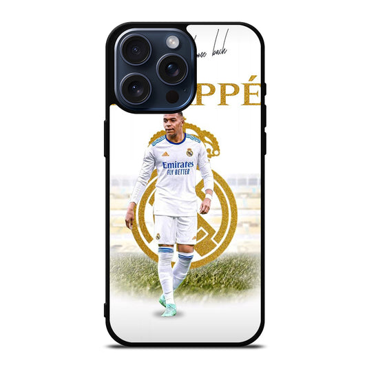 KYLIAN MBAPPE REAL MADRID 2 iPhone 15 Pro Max Case Cover